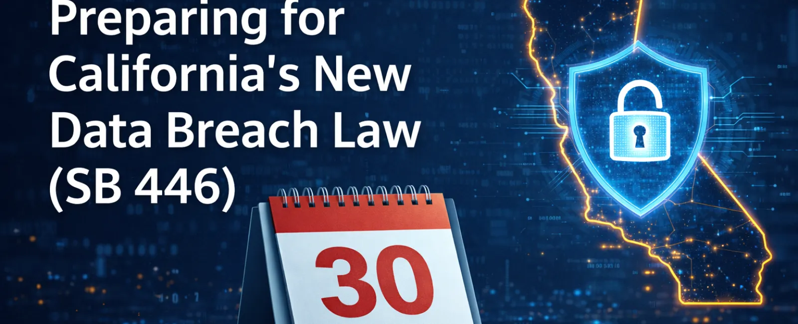 The 30-Day Countdown: Preparing for California’s New Data Breach Law (SB 446)