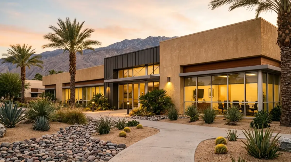 Southwest Networks office in the Coachella Valley desert